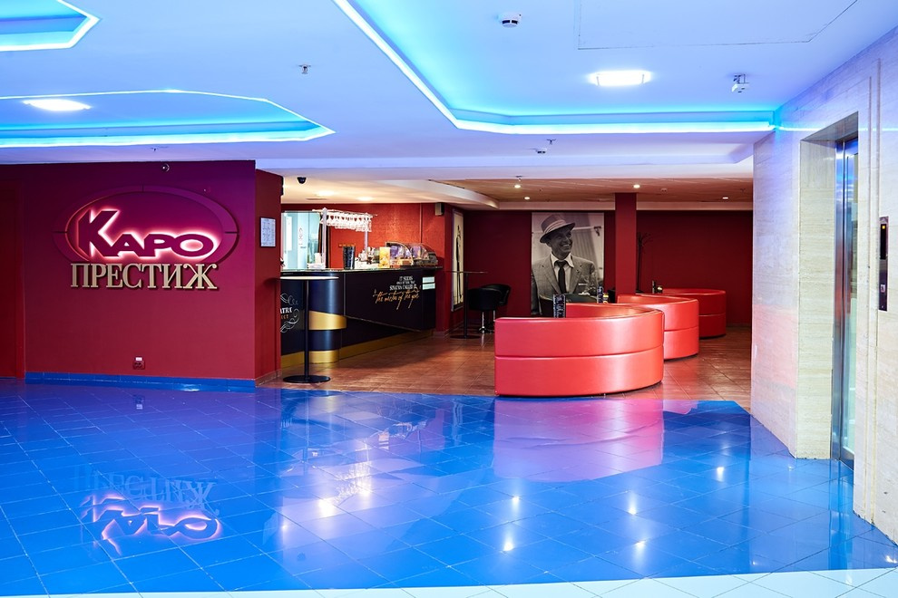 Строительно-монтажные работы в кинотеатре Каро ТЦ Щука