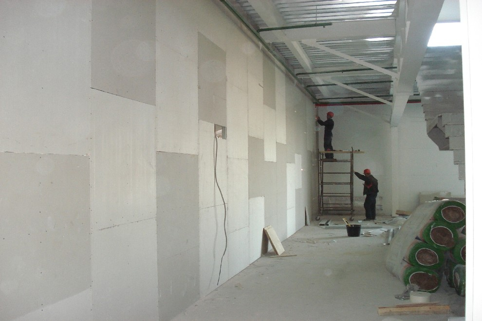 Строительство кинотеатра Каро в ТРК РАДУГА ПАРК г.Екатеринбург