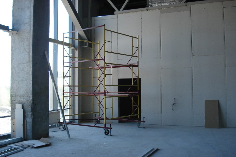 Строительство кинотеатра Каро в ТРК РАДУГА ПАРК г.Екатеринбург