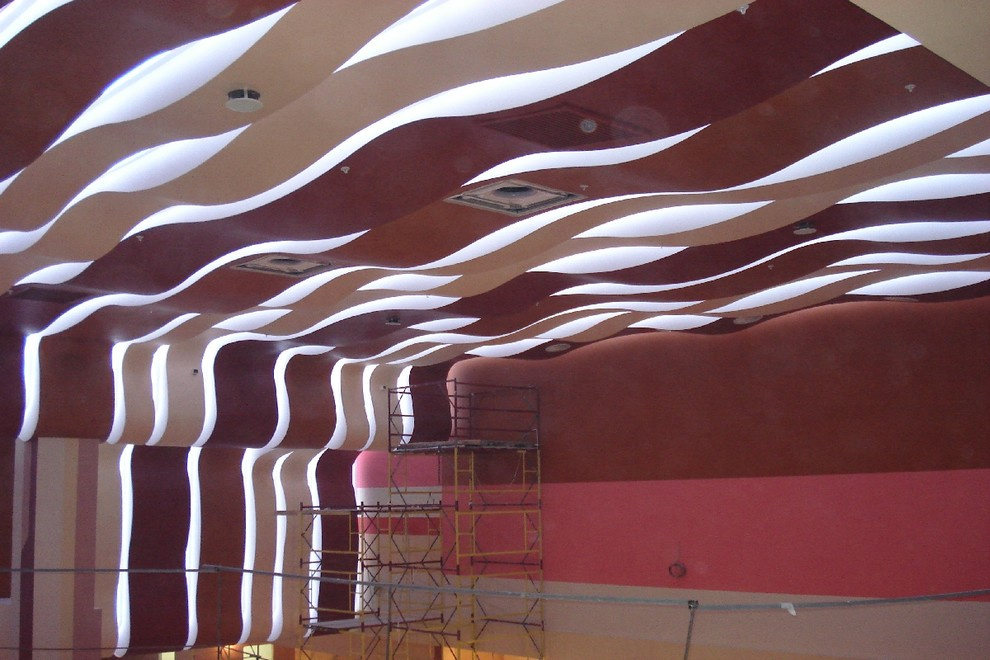 Строительство кинотеатра Каро в ТРК РАДУГА ПАРК г.Екатеринбург