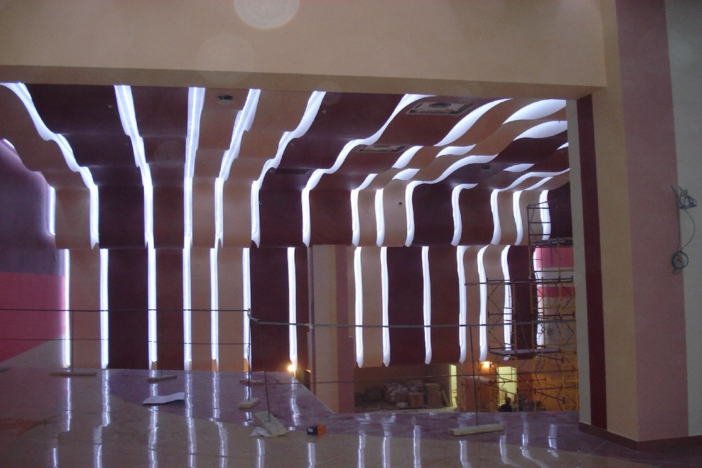 Строительство кинотеатра Каро в ТРК РАДУГА ПАРК г.Екатеринбург