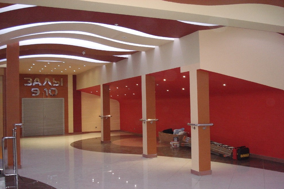 Строительство кинотеатра Каро в ТРК РАДУГА ПАРК г.Екатеринбург