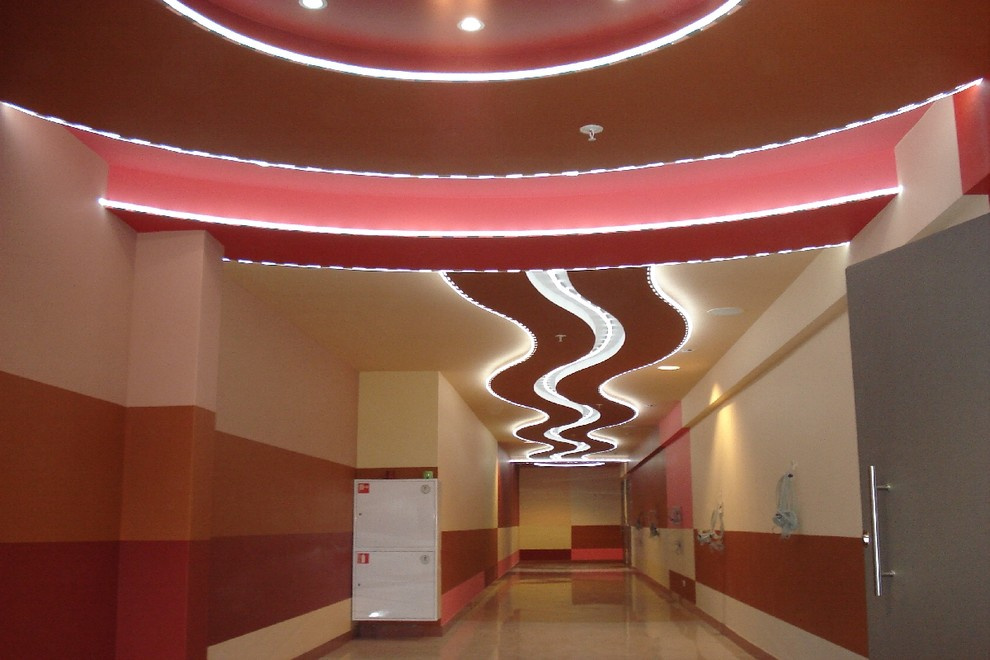 Строительство кинотеатра Каро в ТРК РАДУГА ПАРК г.Екатеринбург