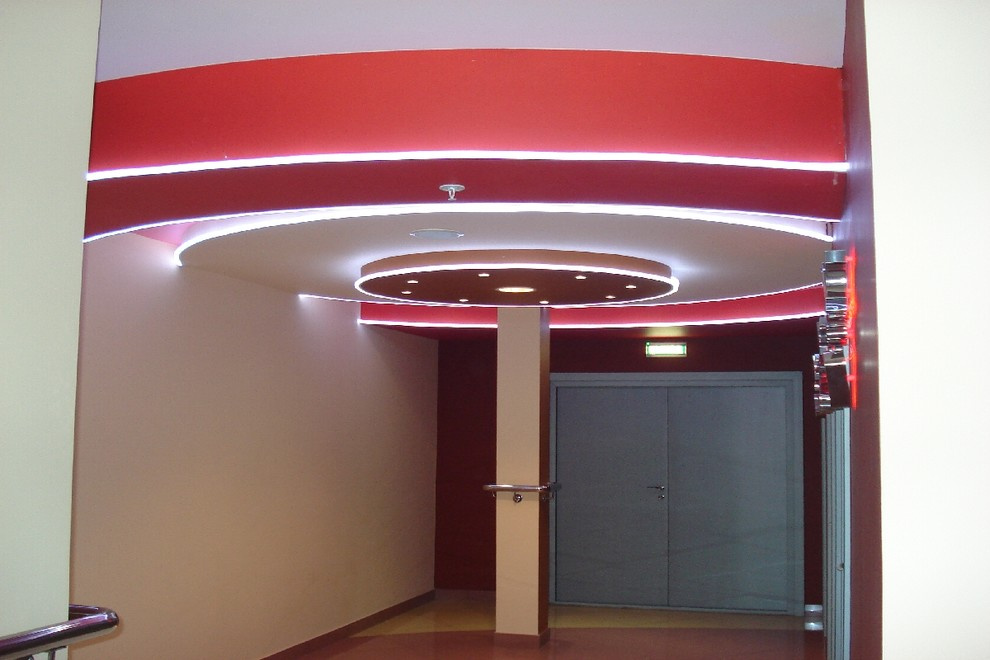 Строительство кинотеатра Каро в ТРК РАДУГА ПАРК г.Екатеринбург