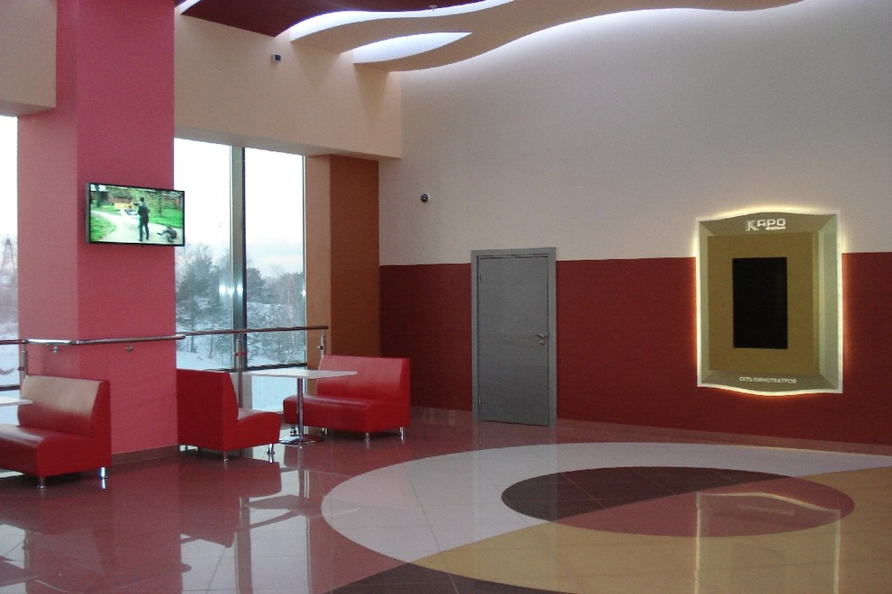 Строительство кинотеатра Каро в ТРК РАДУГА ПАРК г.Екатеринбург