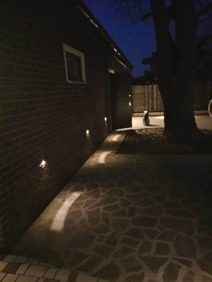 Свет на участке