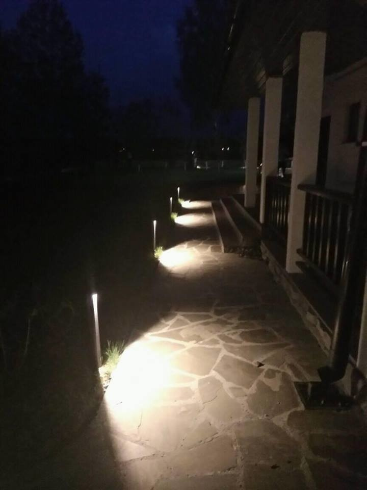 Свет на участке