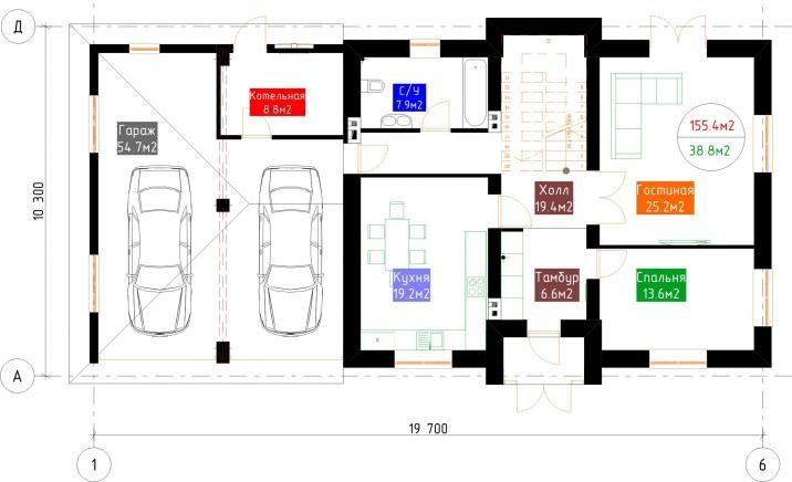 Проект дома "Аквилия"