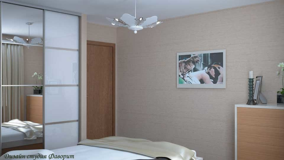 Обложка проекта: Спальня в светлых тонах