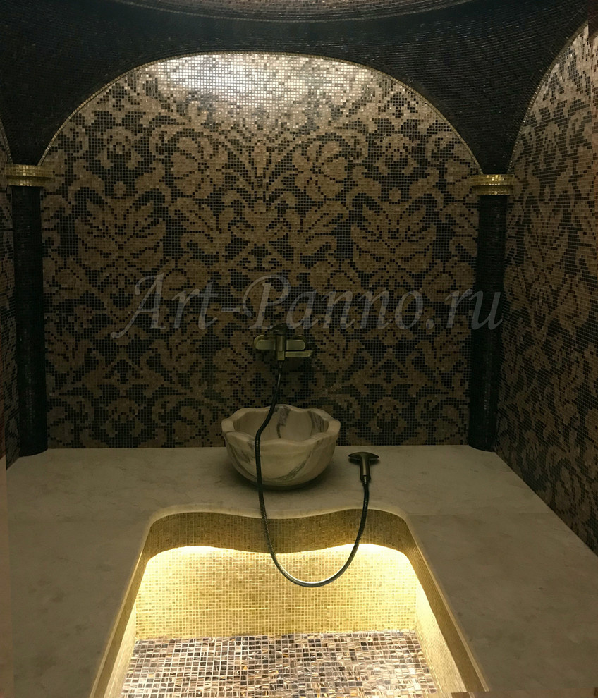 Панно из мозаики в матричной технике - "damasco"