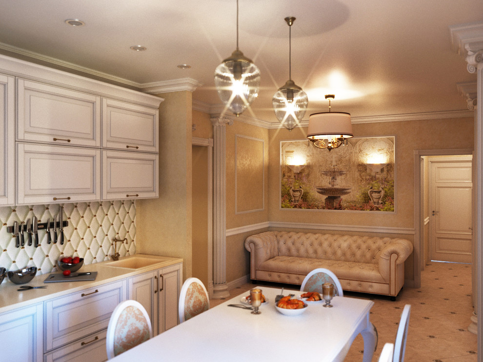 Дизайн квартирыв классическом стиле.