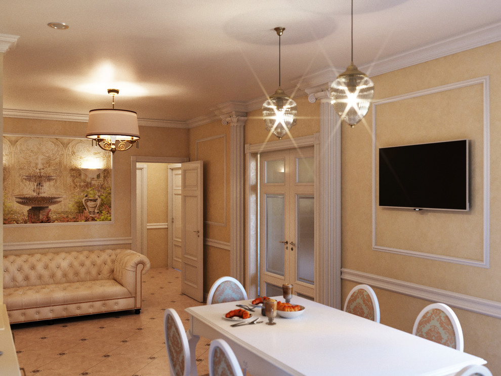 Дизайн квартирыв классическом стиле.