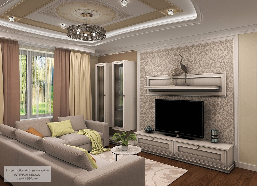 Дизайн проект частного дома в п.Моква