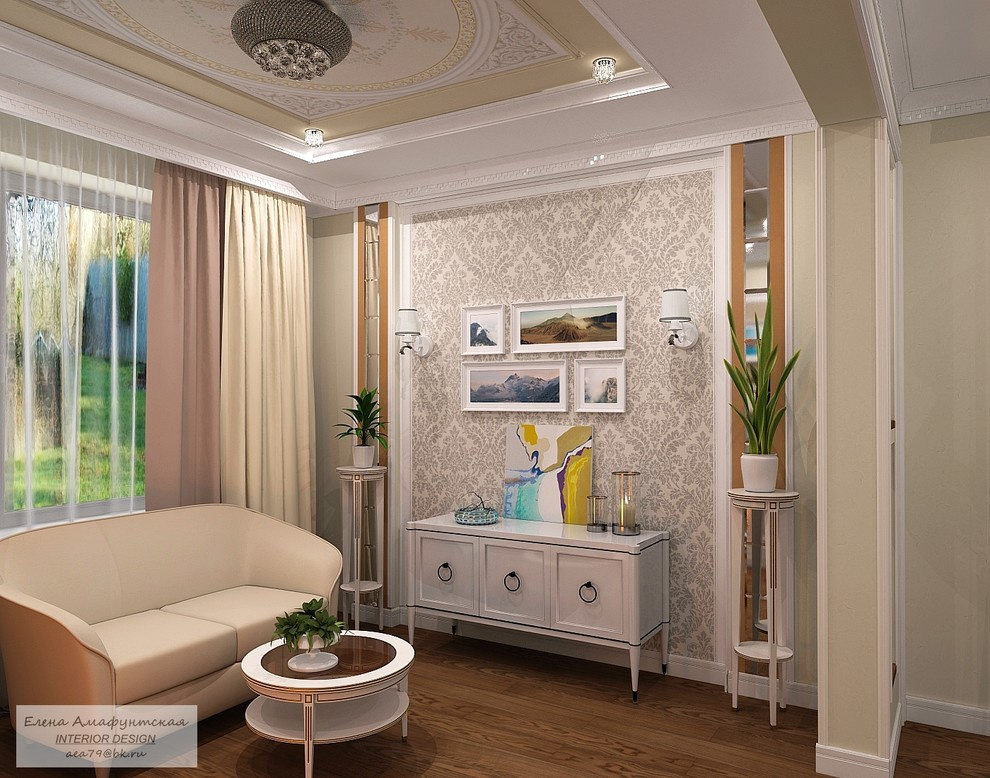 Дизайн проект частного дома в п.Моква