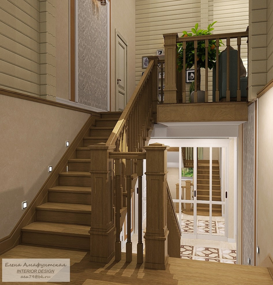 Дизайн проект частного дома в п.Моква