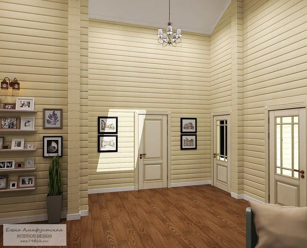 Дизайн проект частного дома в п.Моква