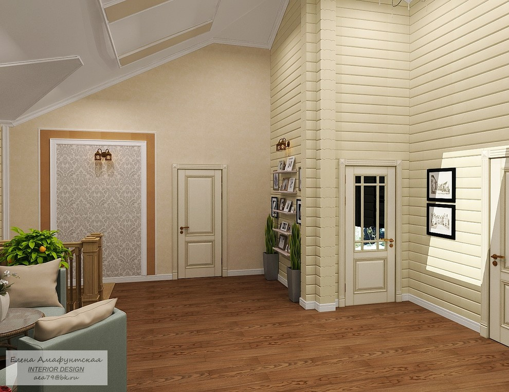 Дизайн проект частного дома в п.Моква