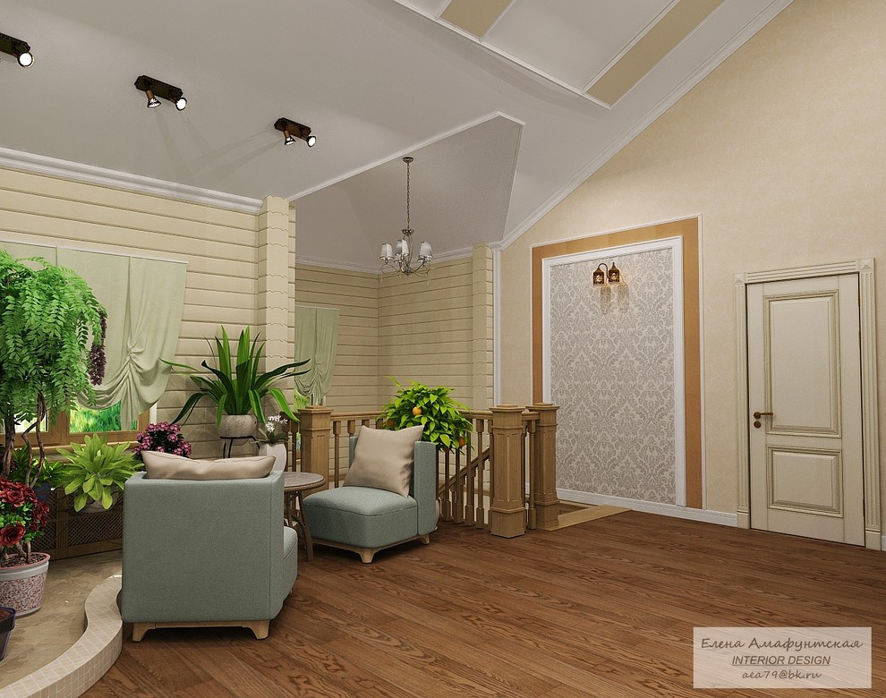 Дизайн проект частного дома в п.Моква