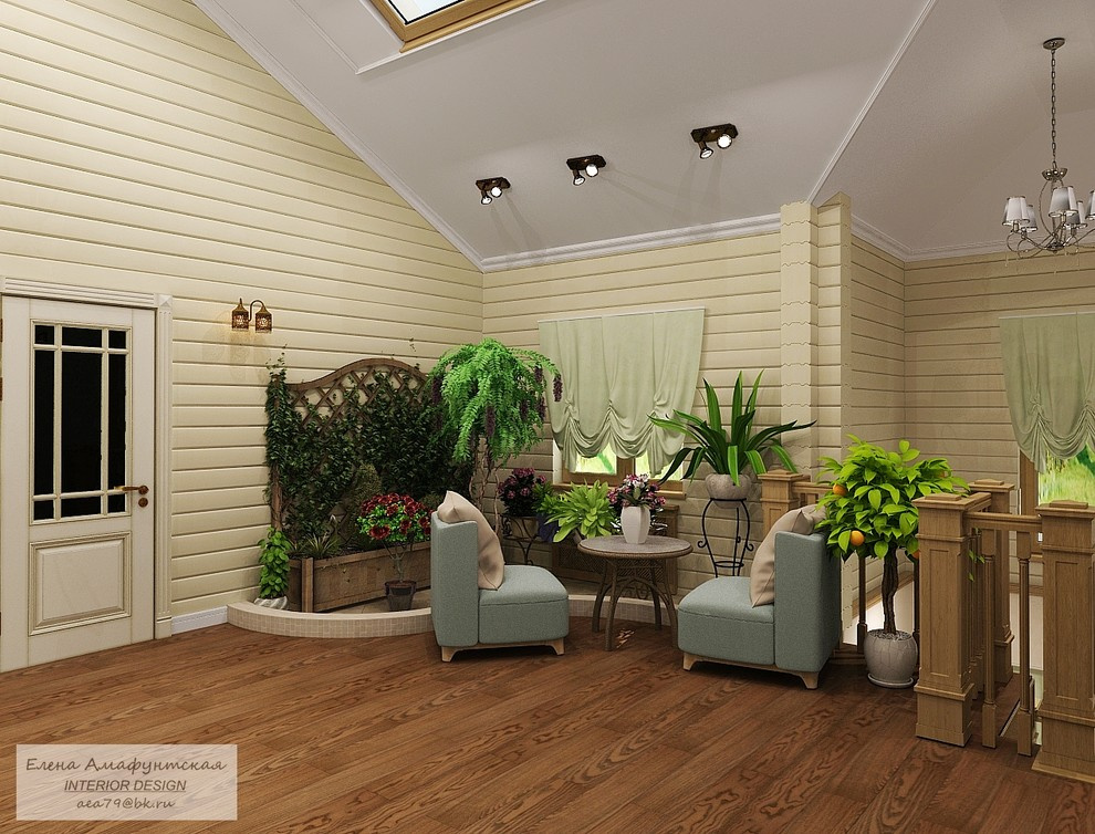 Дизайн проект частного дома в п.Моква