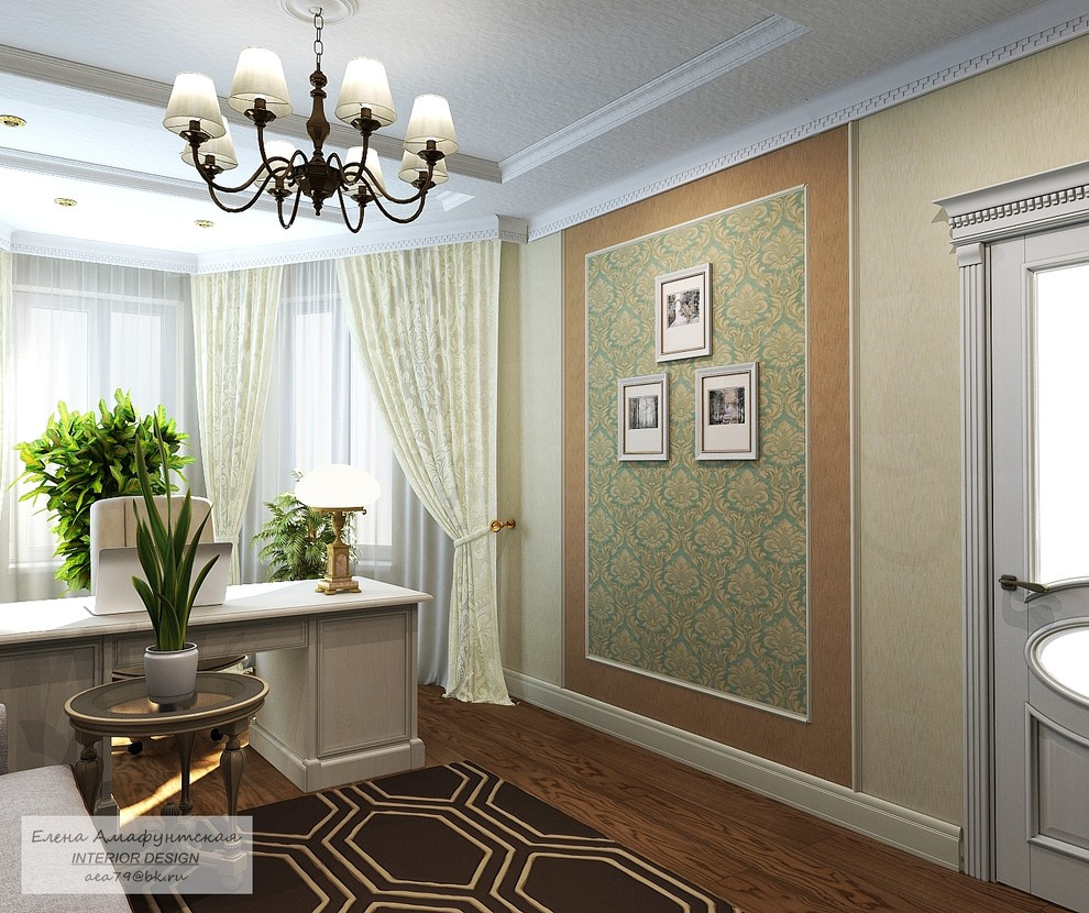 Дизайн проект частного дома в п.Моква