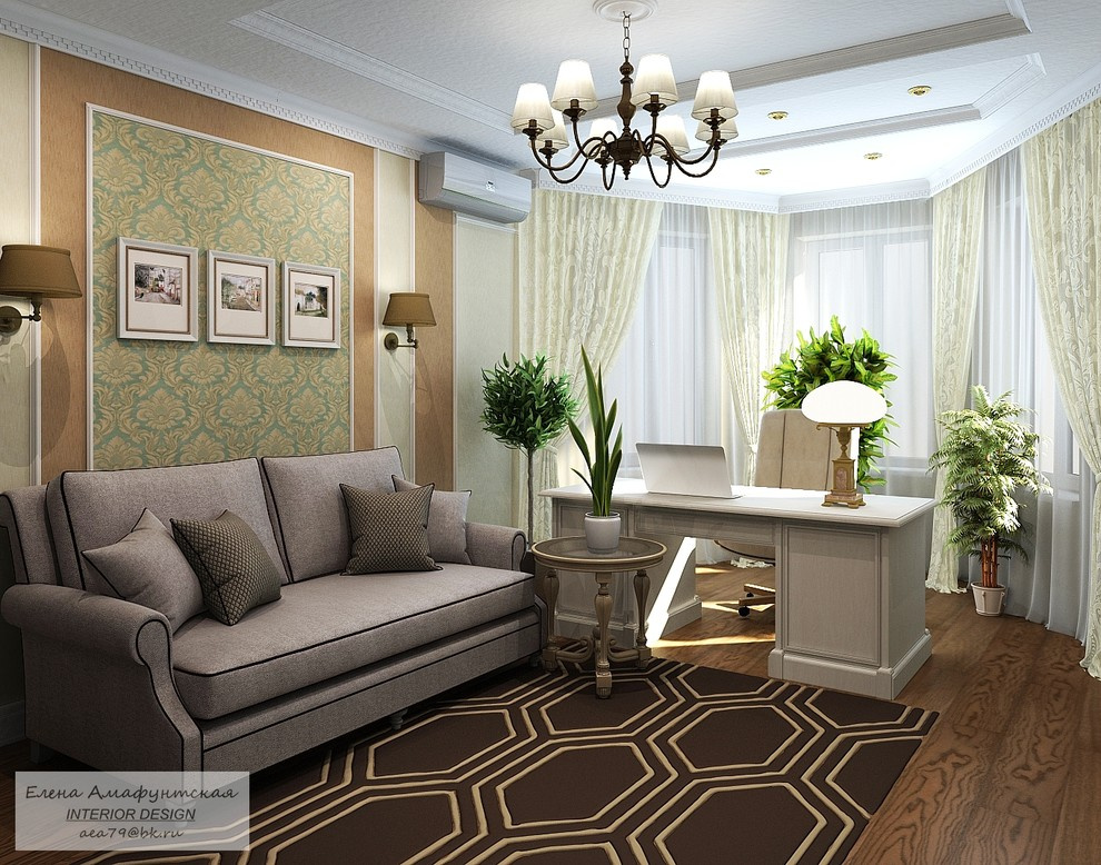 Дизайн проект частного дома в п.Моква