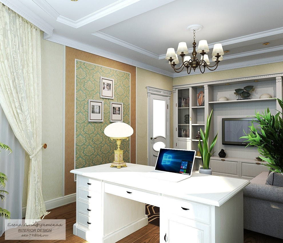 Дизайн проект частного дома в п.Моква