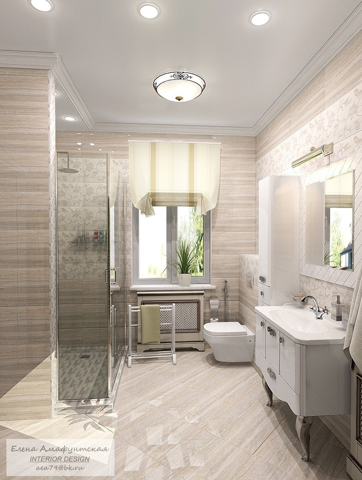 Дизайн проект частного дома в п.Моква