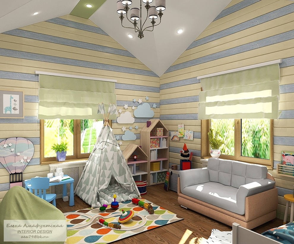 Дизайн проект частного дома в п.Моква