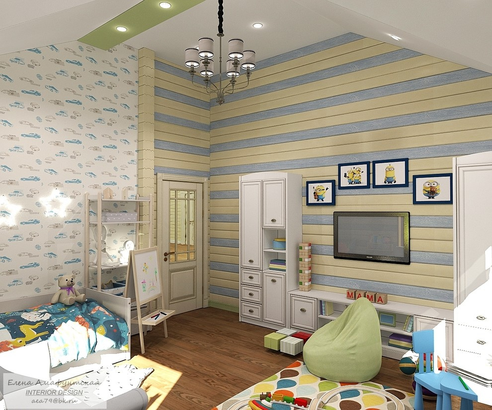 Дизайн проект частного дома в п.Моква