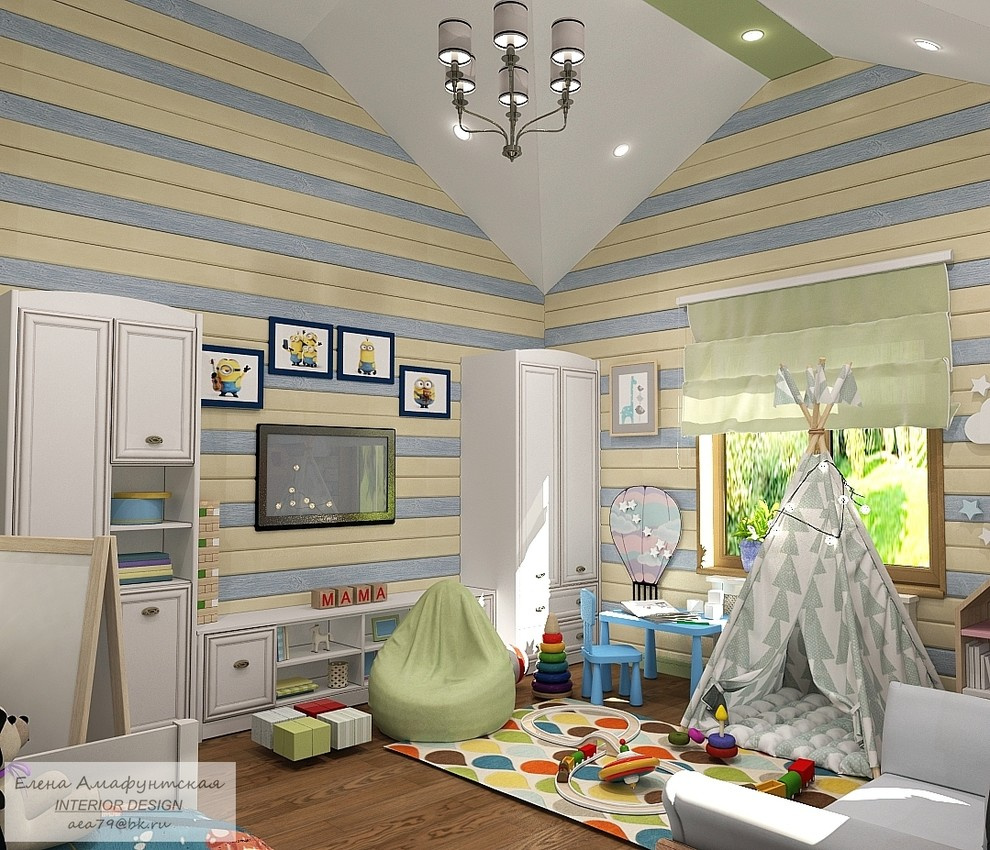 Дизайн проект частного дома в п.Моква