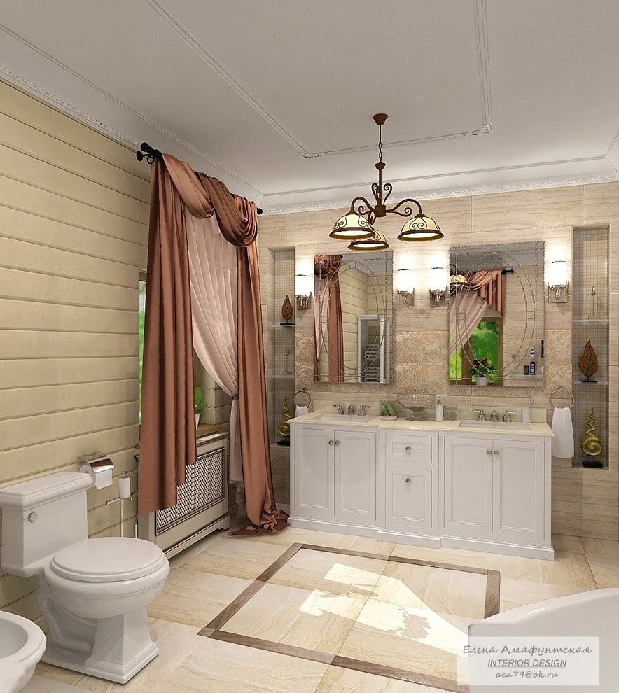 Дизайн проект частного дома в п.Моква