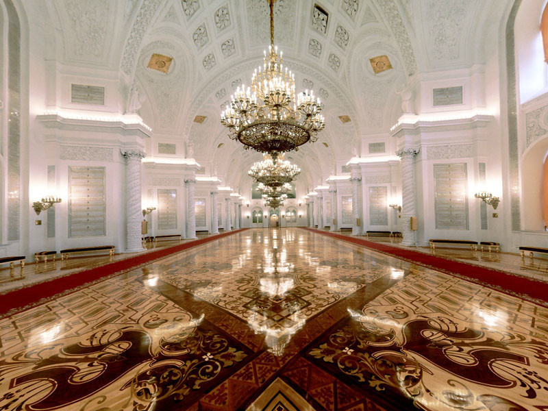 Обложка проекта: Большой Кремлевский дворец , Георгиевский зал