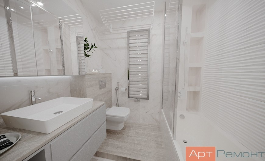 Дизайн-проект однокомнатной квартиры м. Киевская