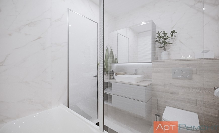 Дизайн-проект однокомнатной квартиры м. Киевская