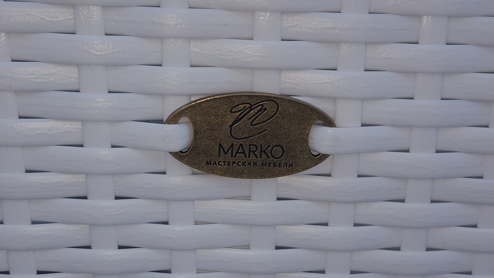 Комплект модульной мебели из искусственного ротанга для террасы