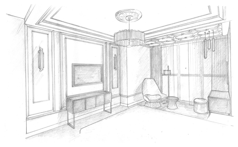 Обложка проекта: Эскиз квартиры 130 м2 в Москве