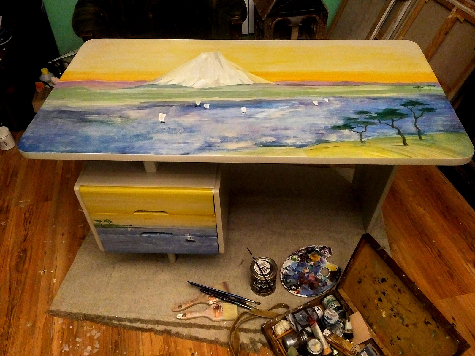 Расписная мебель