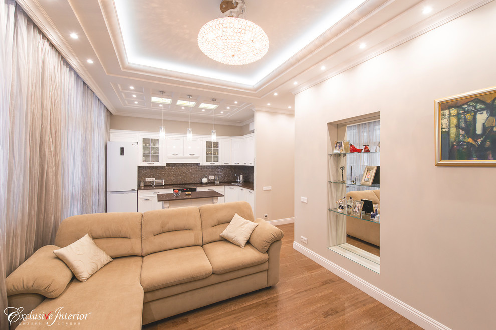 Реализованный интерьер таунхауса