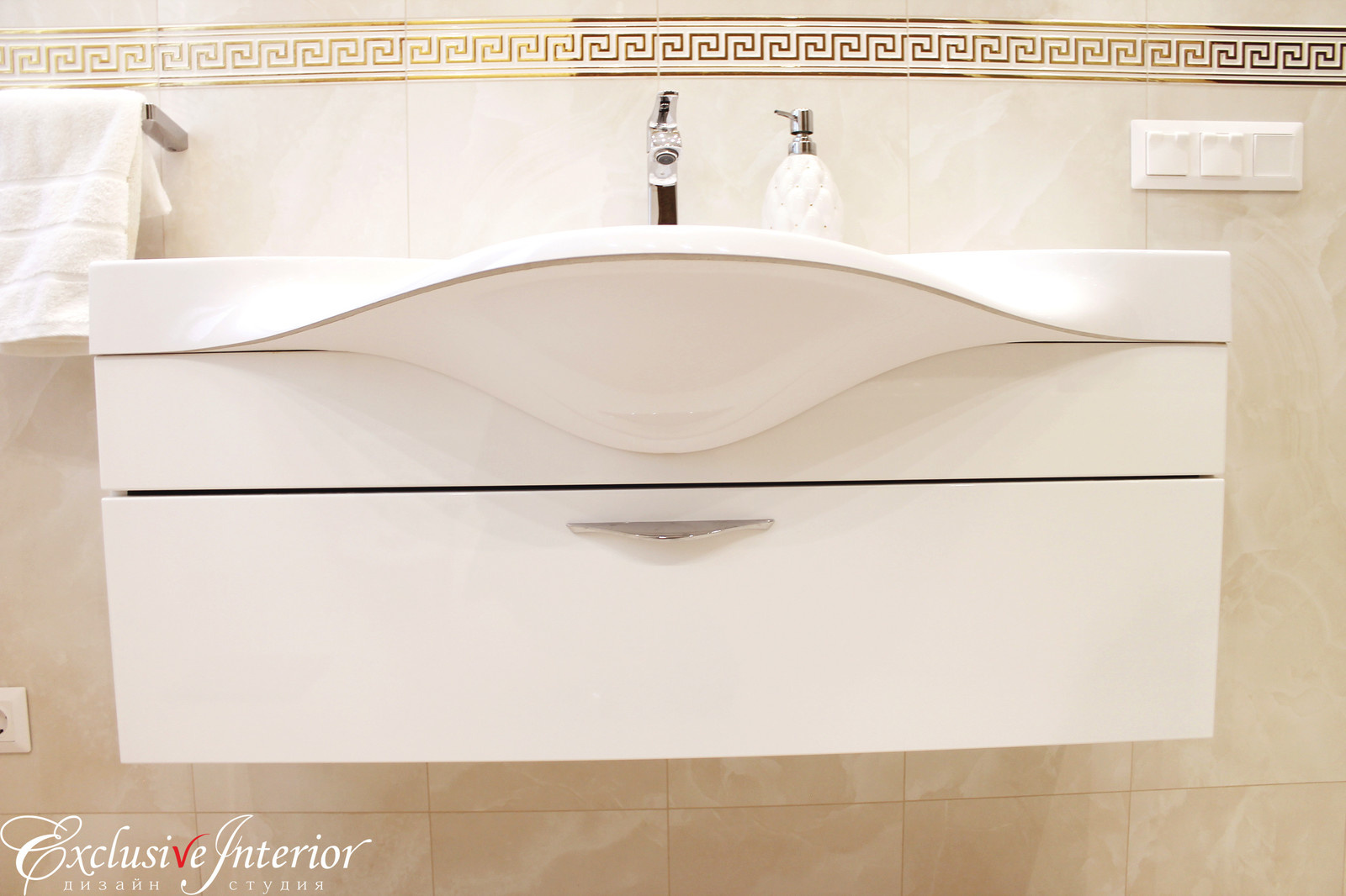 Реализованный интерьер таунхауса