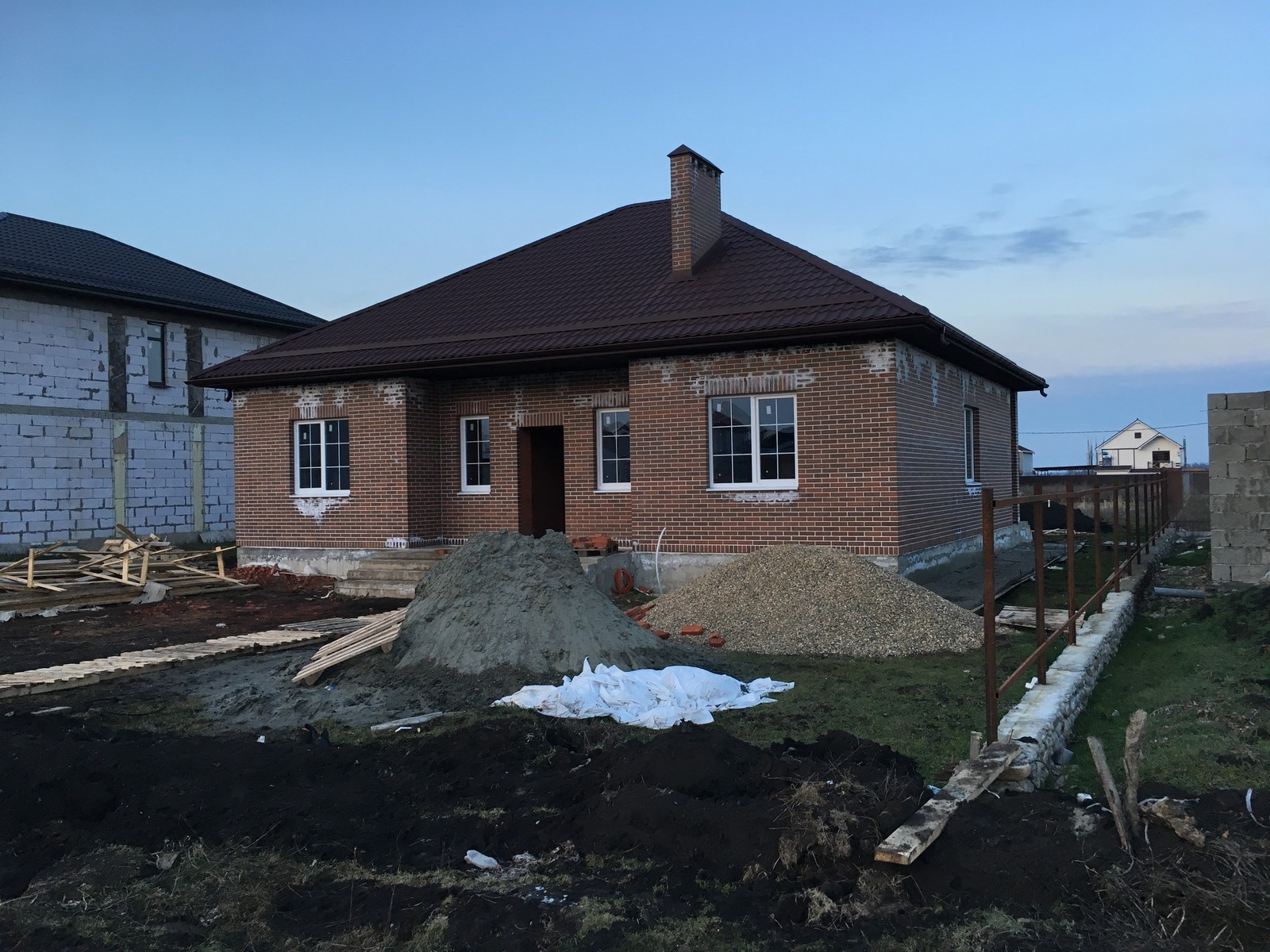 Проект 271 Одноэтажный дом с тремя спальнями