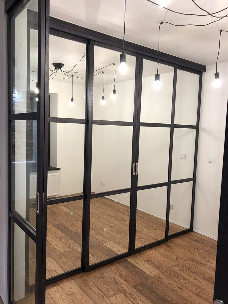 Раздвижные двери массив ясеня квартира на пер. Пирогова