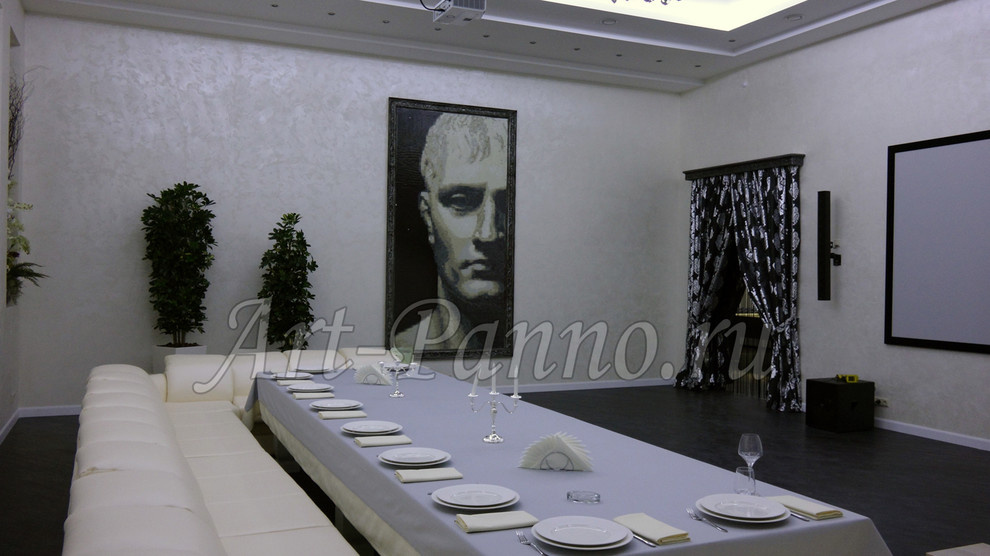 Панно из мозаики в матричной технике - "классика"