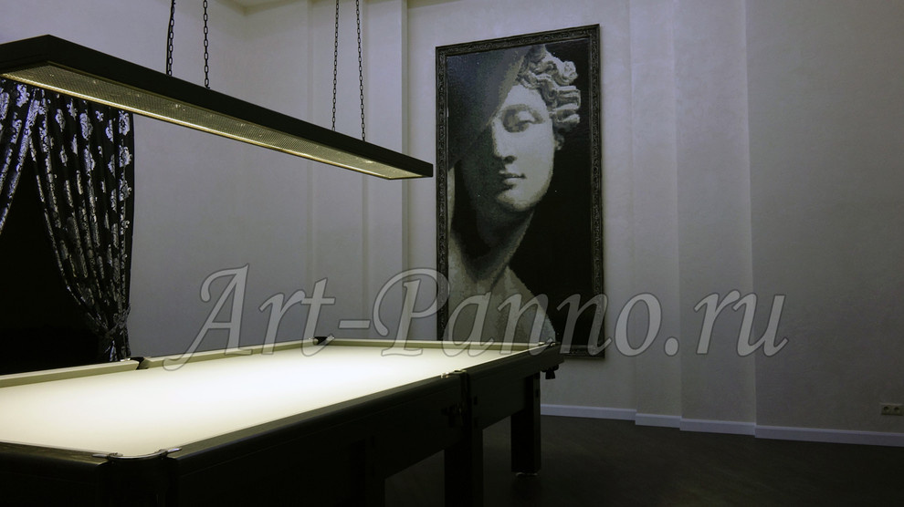 Панно из мозаики в матричной технике - "классика"