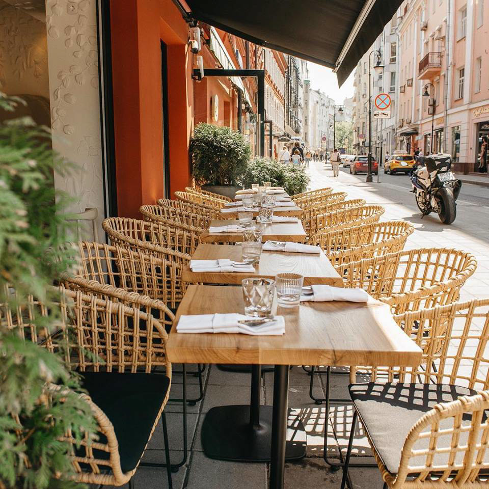 Margarita Bistro summer terrace