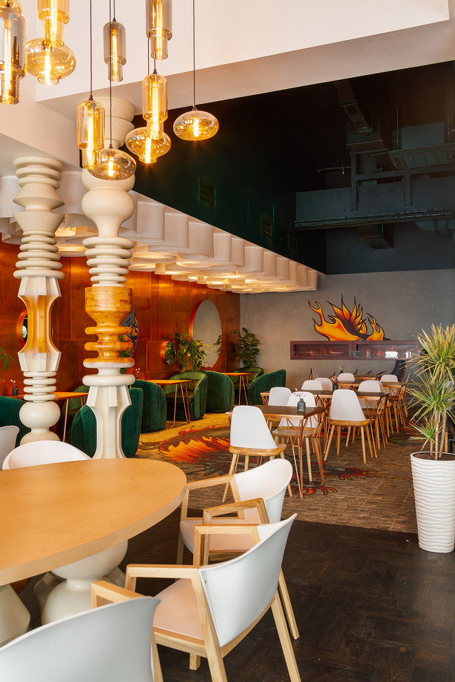 Декоративный потолок ресторана Sushi Studio