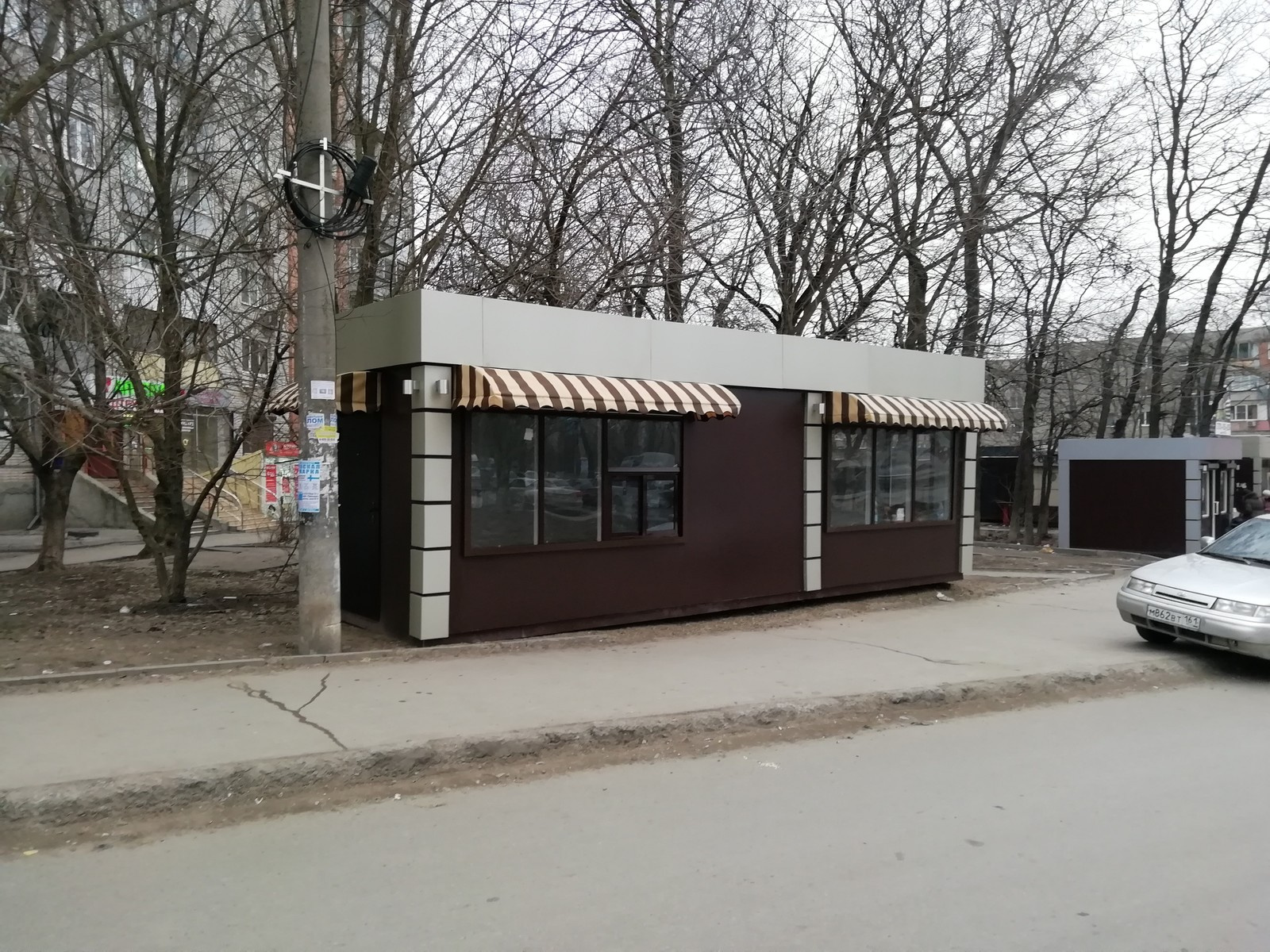 Обложка проекта: Павильон по стандарту г.Ростова-на-Дону