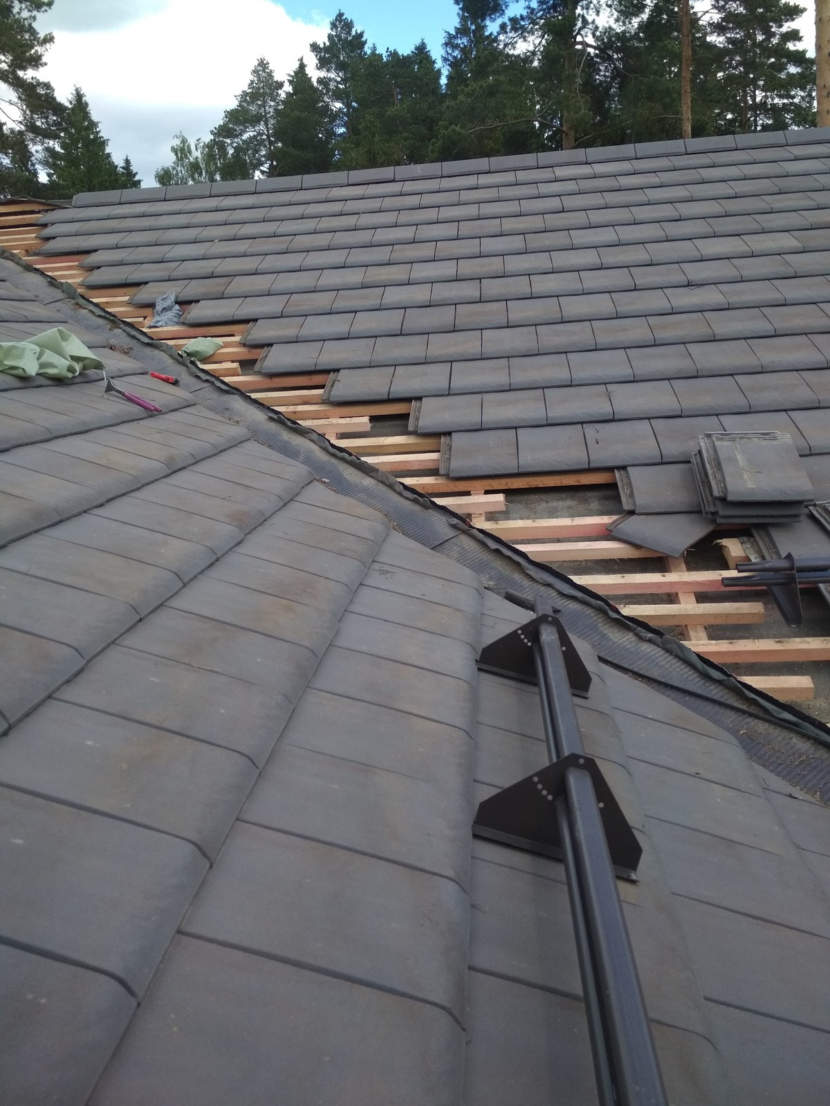 Монтаж кровля и водостоки