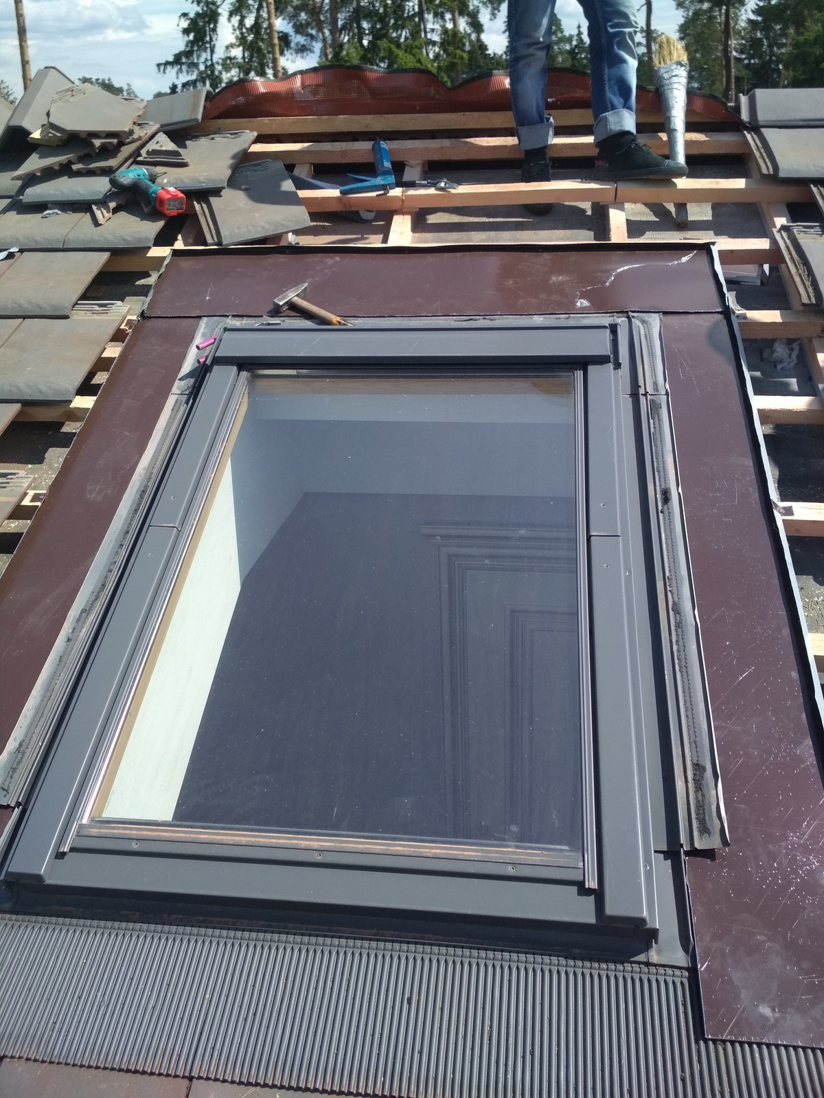 Монтаж кровля и водостоки