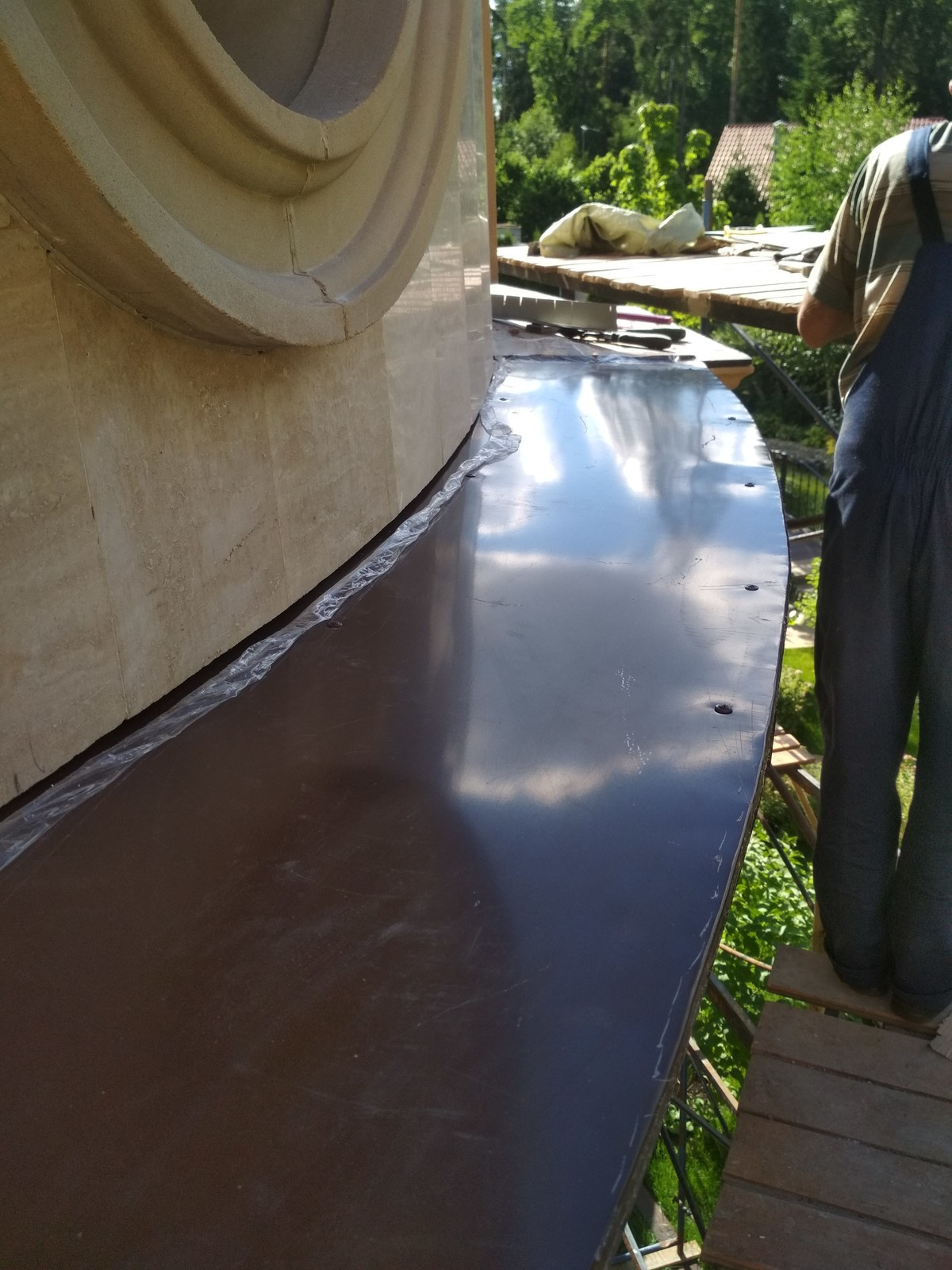 Монтаж кровля и водостоки