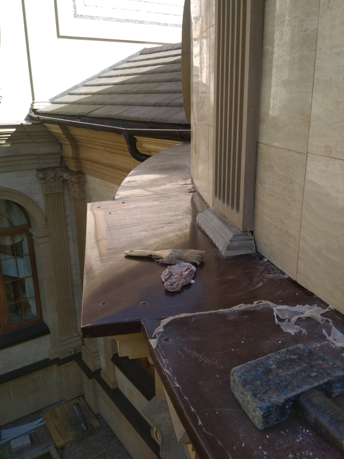 Монтаж кровля и водостоки